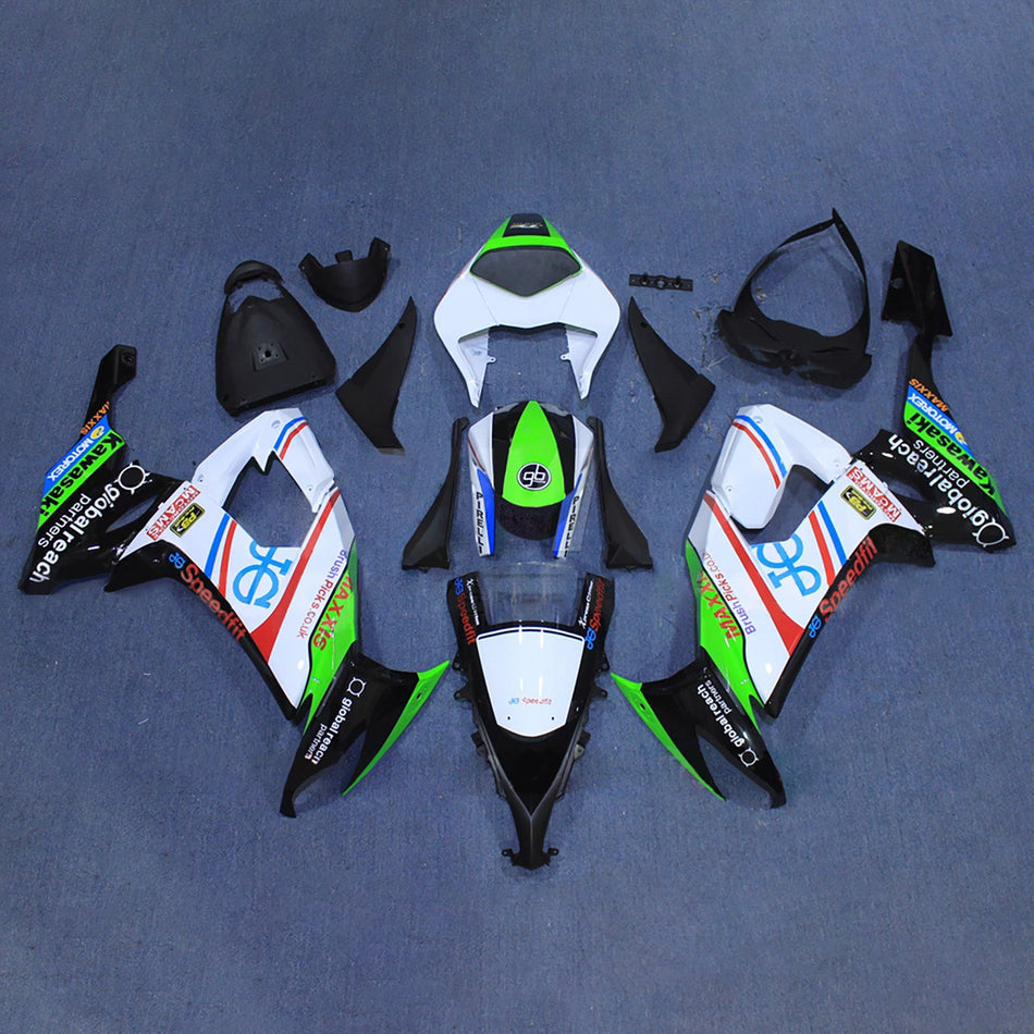 Verkleidungssatz aus ABS-Kunststoff, passend für Kawasaki ZX10R 2008-2010