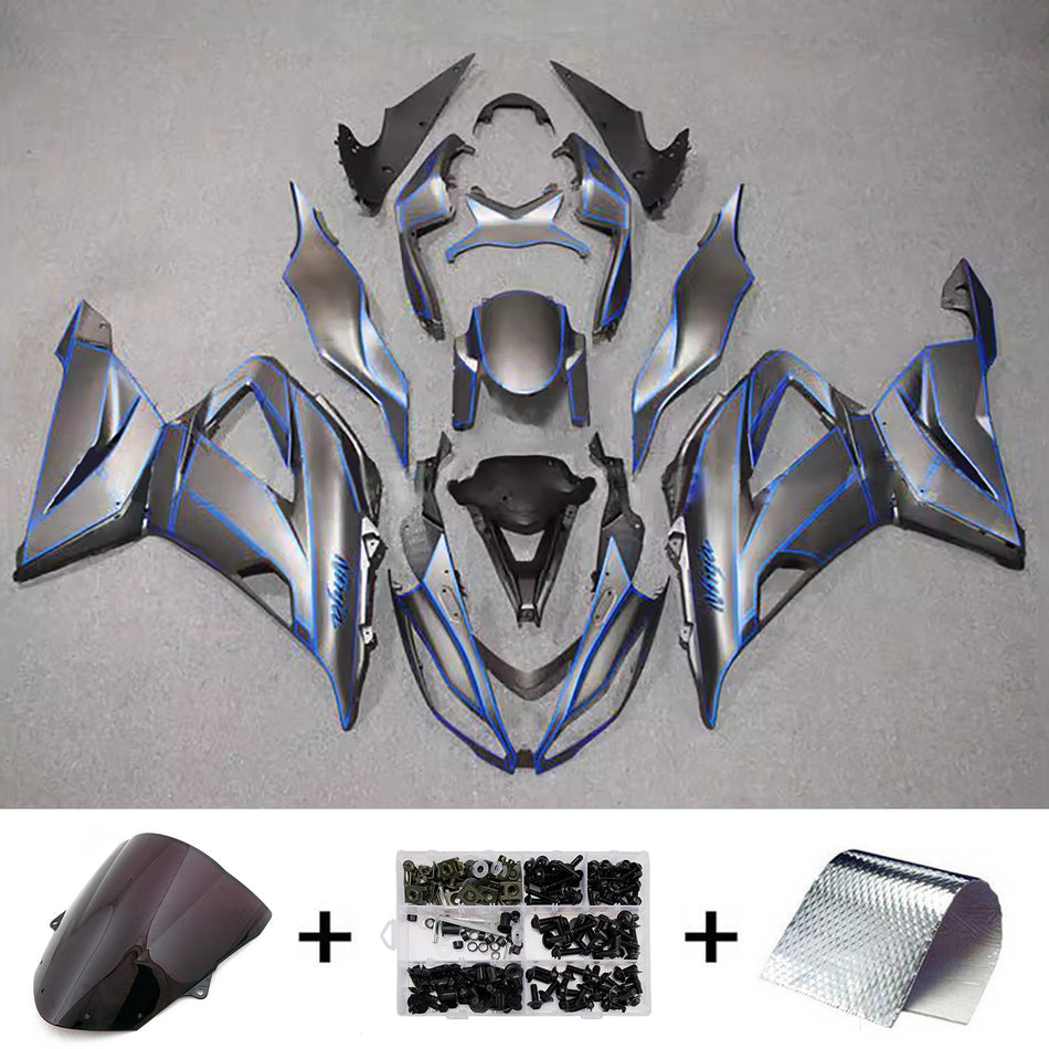 Verkleidungssatz aus ABS-Kunststoff, passend für Kawasaki ZX6R 636 (2013–2018)