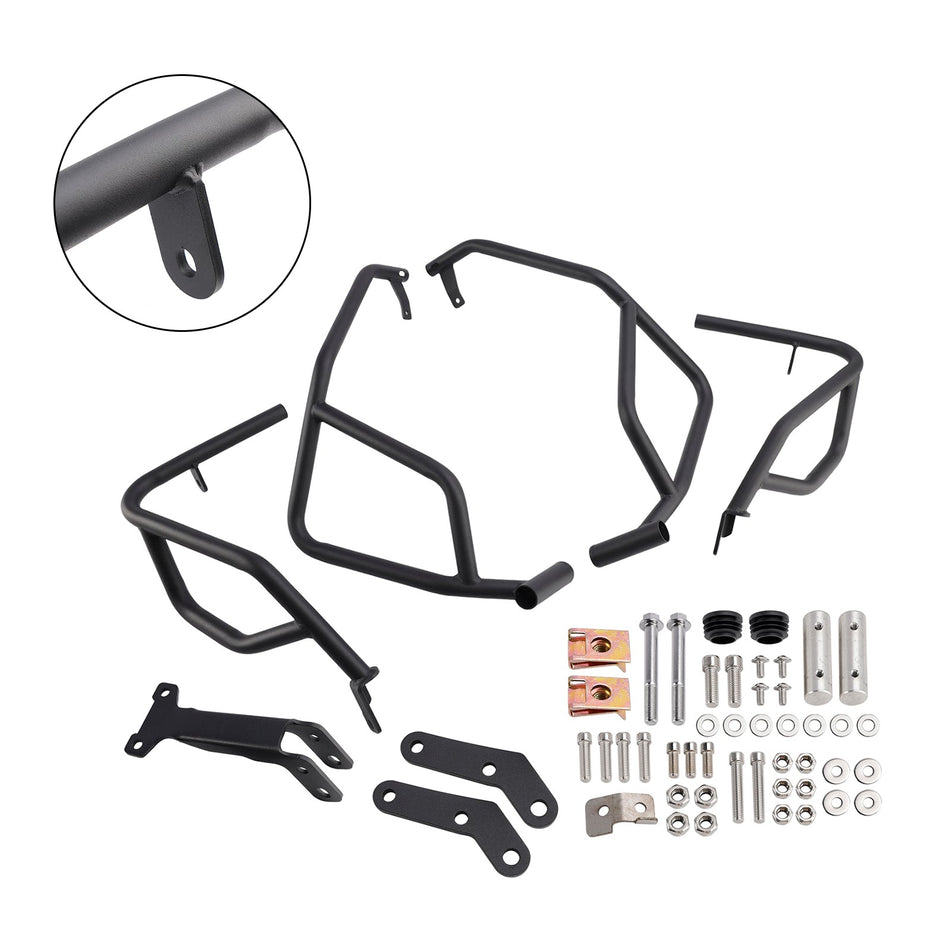 2023-2024 Honda Xl750 Transalp Motorschutzbügel Sturzbügel Rahmenschutz Stoßstange Silber