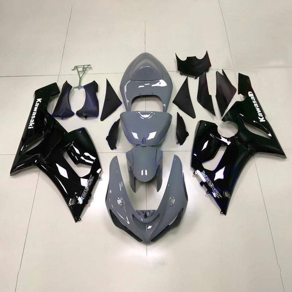 Verkleidungssatz aus ABS-Kunststoff, passend für Kawasaki ZX6R 636 (2005-2006)