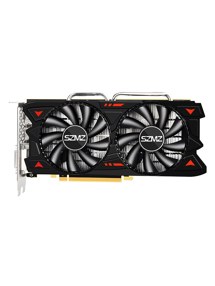 RX580 8G Unabhängige Grafikkarte Dual Fans Desktop Computer Beleuchtung Karte