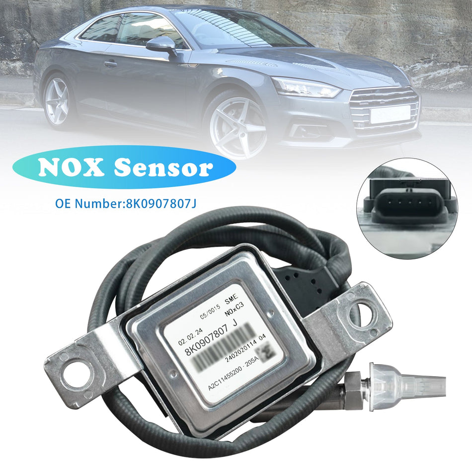 2008–2015 Audi A4 B8 8K2 2.0 TDI Limousine NOX-Sensor vor Katalysator 8K0907807J