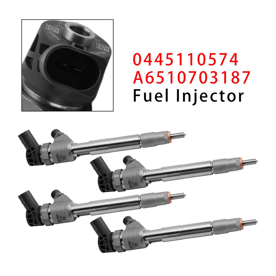 10.2014 - Für Vito Mixto (Doppelkabine) 119 BlueTEC 140 kW 190 PS 2143 cm³ 4 Stück Einspritzdüsen 0445110574