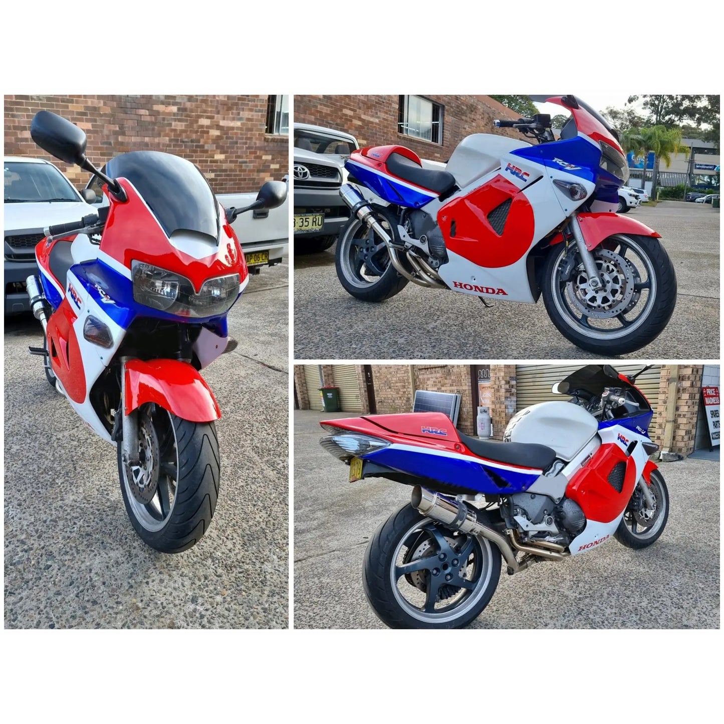 1998-2001 Honda VFR800 Einspritzverkleidungssatz Karosserie Kunststoff ABS