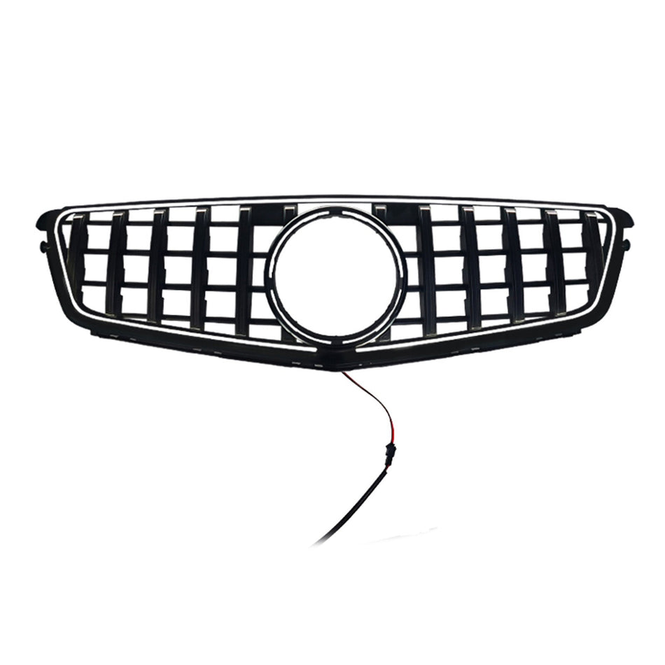 Frontstoßstangengrill im GT-Stil für Mercedes-Benz C-Klasse W204 C300 C350 (2008–2014)