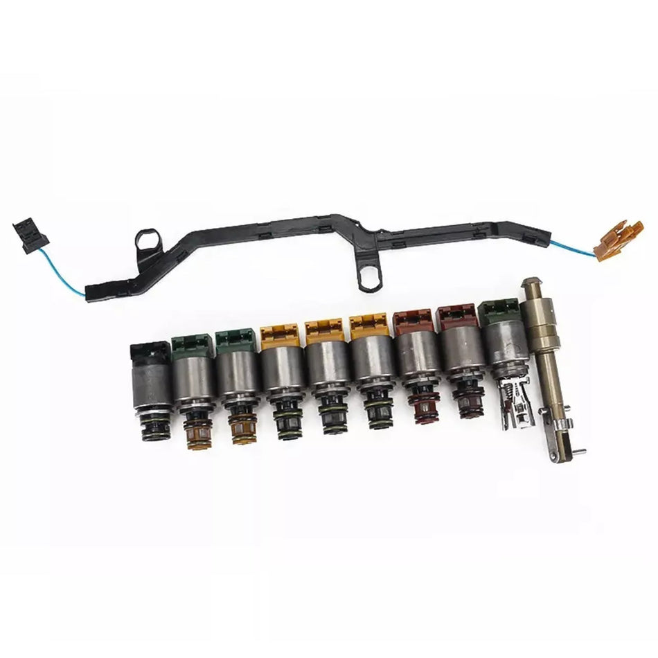 2009–2012 BMW 750i 4.4 4.8 V8 F01 F04 6HP28 Getriebeventilkörper-Reparatur-Magnetventil-Kit 1068298047