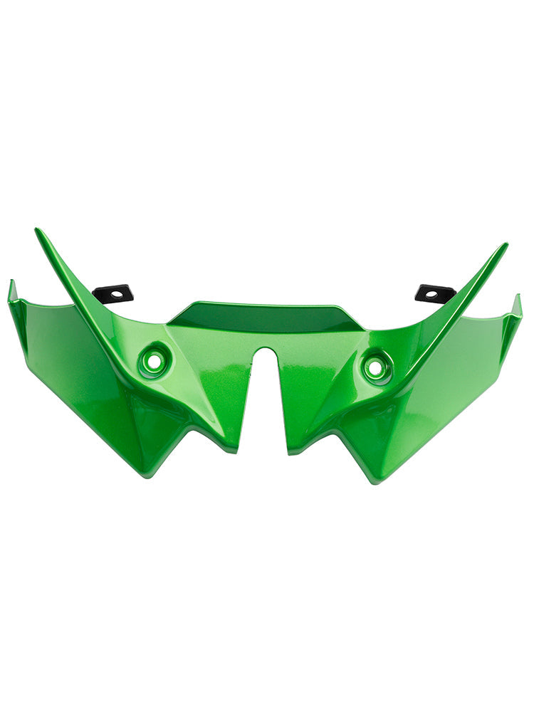 2021-2024 Kawasaki Z650 Front Downforce Spoiler Verlängerung Verkleidung Dunkelgrün