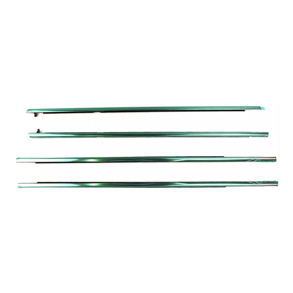 2003–2005 Honda Accord CM5 4D Sedan 4 Stück Tür Fenster Gürtel Trim Molding