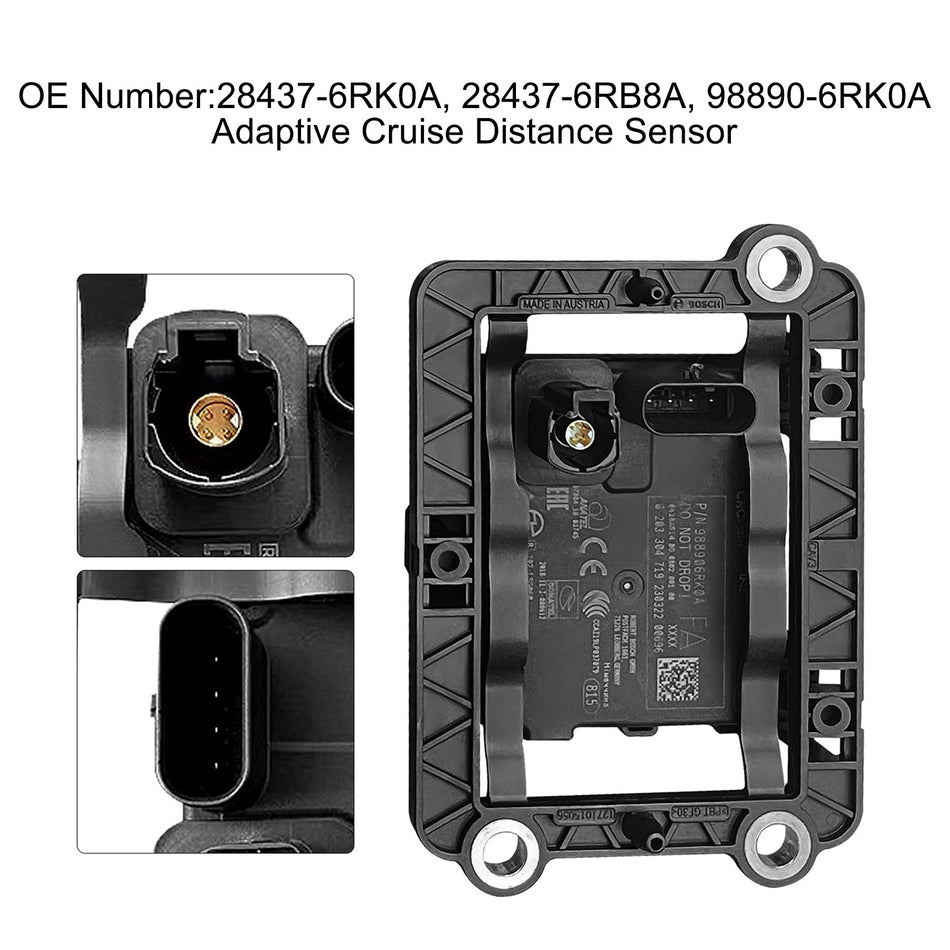 2021-2025 Nissan Rogue 1.5L Adaptiver Cruise-Distanzsensor 28437-6RK0A 28437-6RB8A