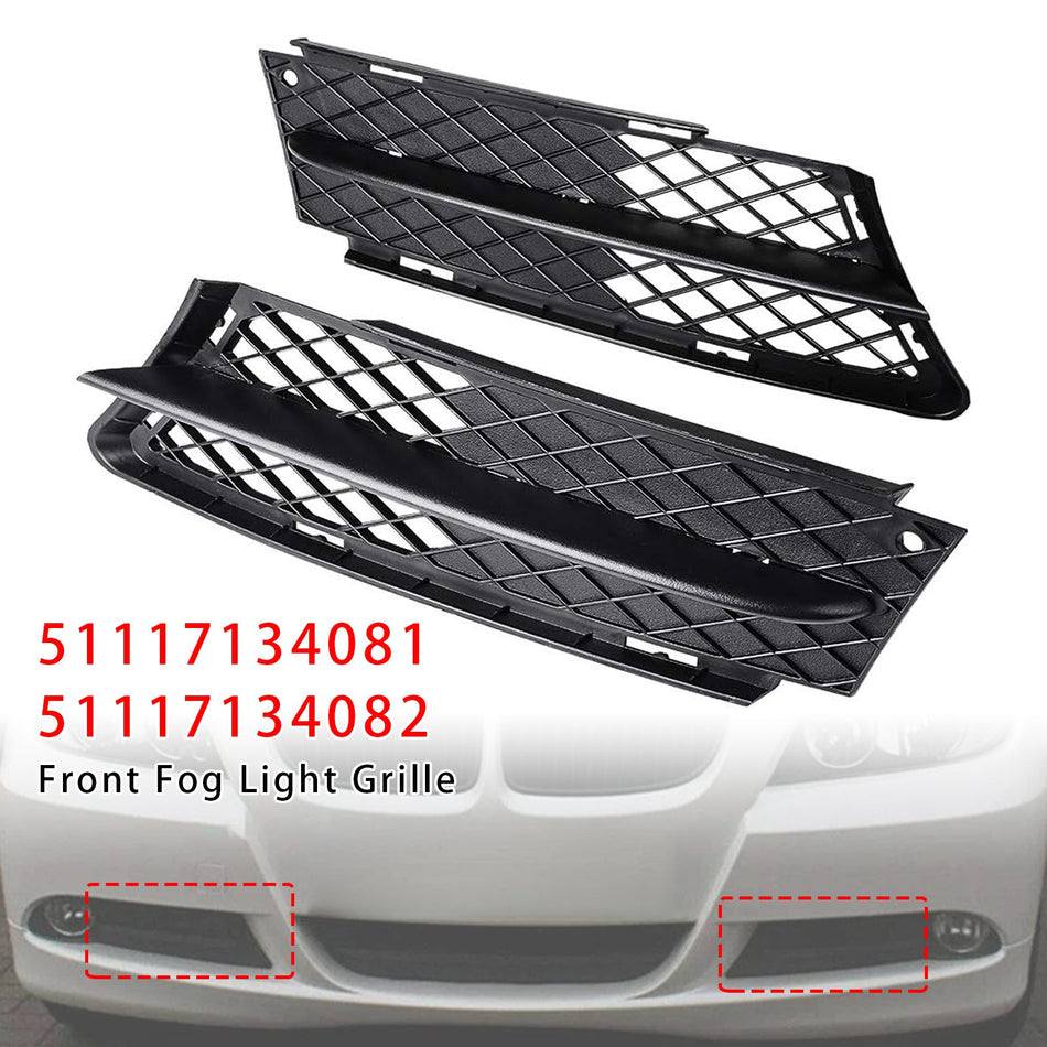 Front-Nebelscheinwerfergitter für BMW 3er E90 E91 2006-2008 51117134081