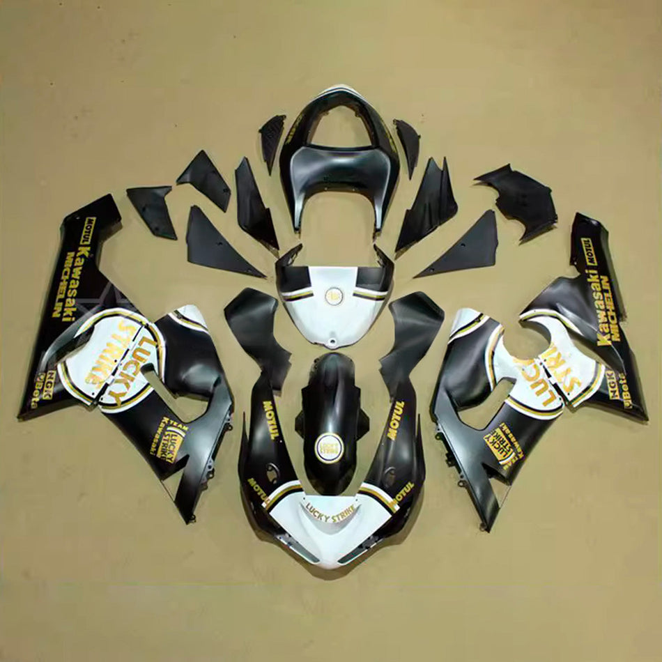 Verkleidungssatz aus ABS-Kunststoff, passend für Kawasaki ZX6R 636 (2005-2006)