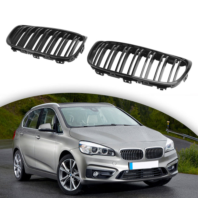 2015–2018 BMW 2er Gran Tourer F45 F46 Frontgrill schwarz glänzend