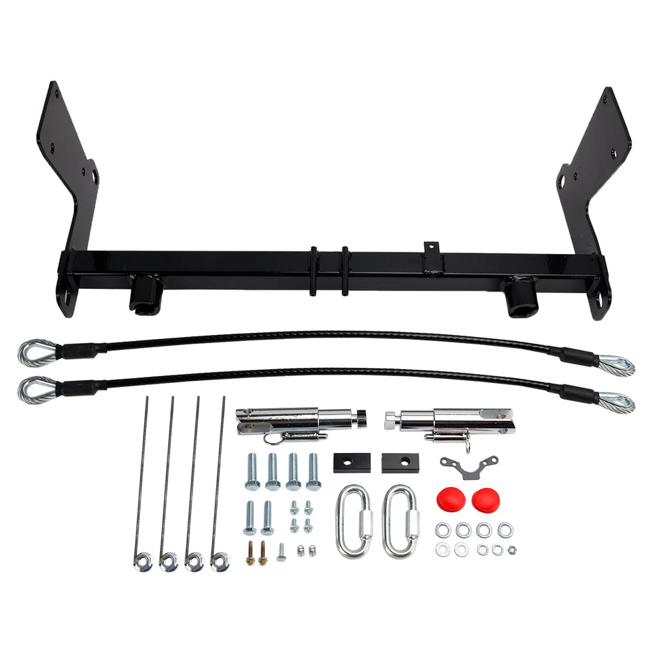 BX1139 Anhängerkupplungs-Grundplatte für Jeep Wrangler JL JLU (alle Modelle, Baujahre 2018–2025)
