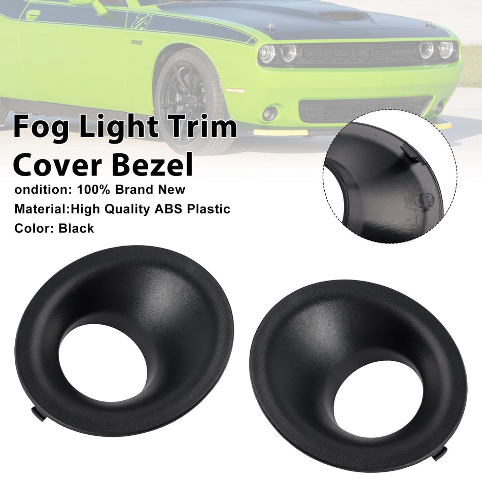 Paar Nebelscheinwerferverkleidung für Dodge Challenger 2015-2021 68259662AA