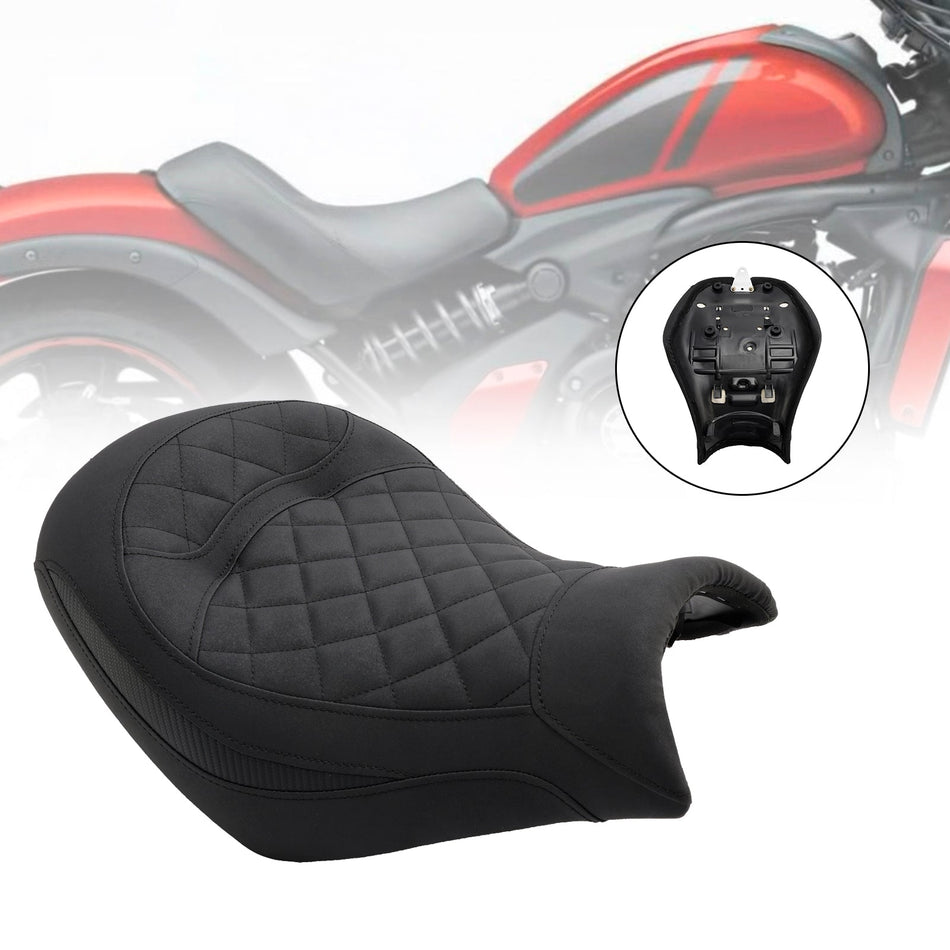 2015-2023 Kawasaki Vulcan S Vn650 Front Raider Sitz Fahrerkissen Pu Grün