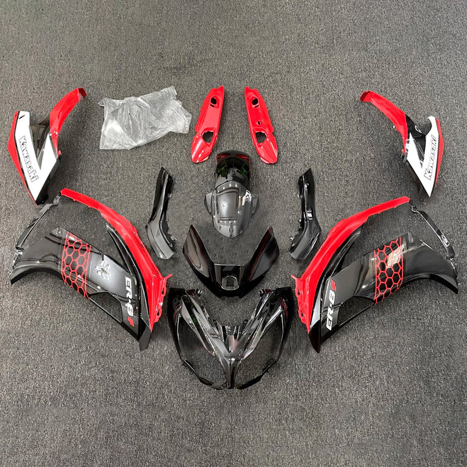 Verkleidungssatz aus ABS-Kunststoff, passend für Kawasaki ER-6F Ninja650 (2012-2016)