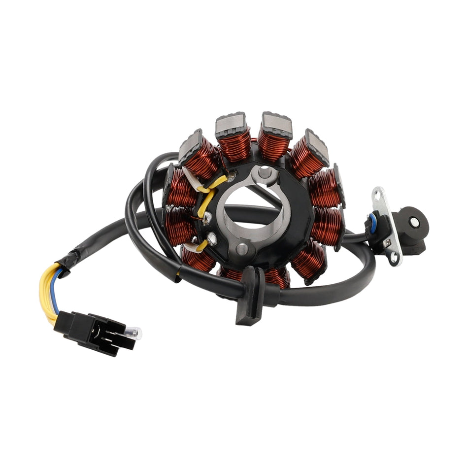 2016 Honda Wave 110 Alpha, Trommel vorne, Speichenräder AFS110MDG 12-poliger Magnetgenerator-Stator 31120-K71-M01