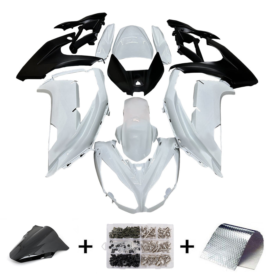 Injection Verkleidung Kit Karosserie Kunststoff ABS fit Für Kawasaki ER-6F Ninja650 2012-2016