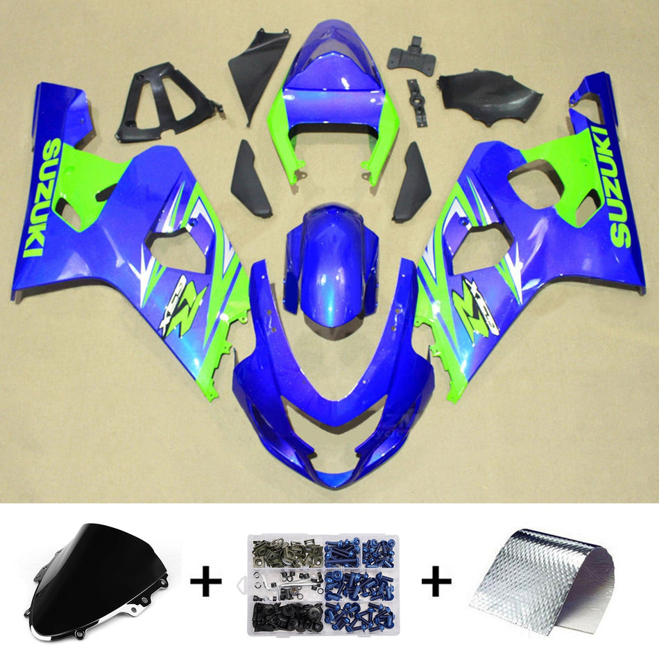 Verkleidungssatz aus ABS-Kunststoff für Suzuki GSXR 600/750 2004-2005 K4