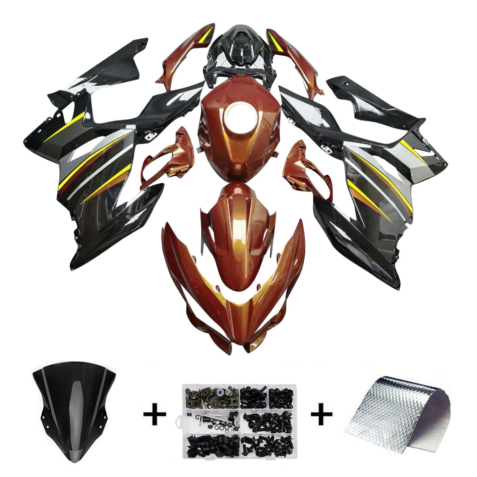 Injection Verkleidung Kit Karosserie Kunststoff ABS fit Für Kawasaki EX400 Ninja400 2018-2024