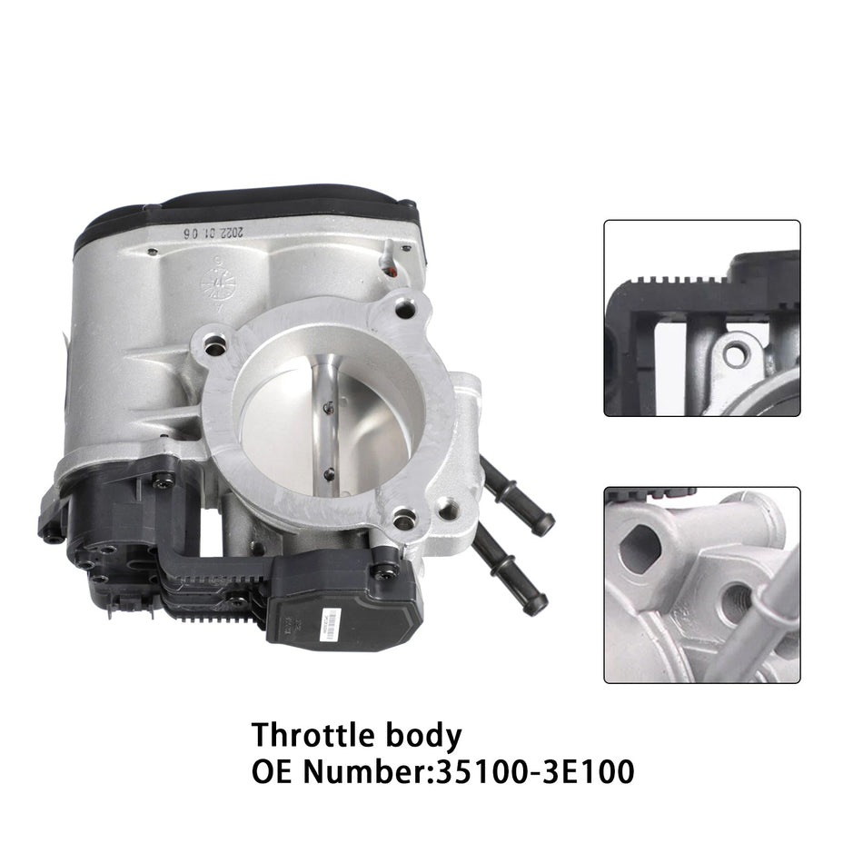 Drosselklappengehäuse 35100-3E100 Für 2006-2010 Hyundai Kia Santa Fe Optima Rondo 2.7L