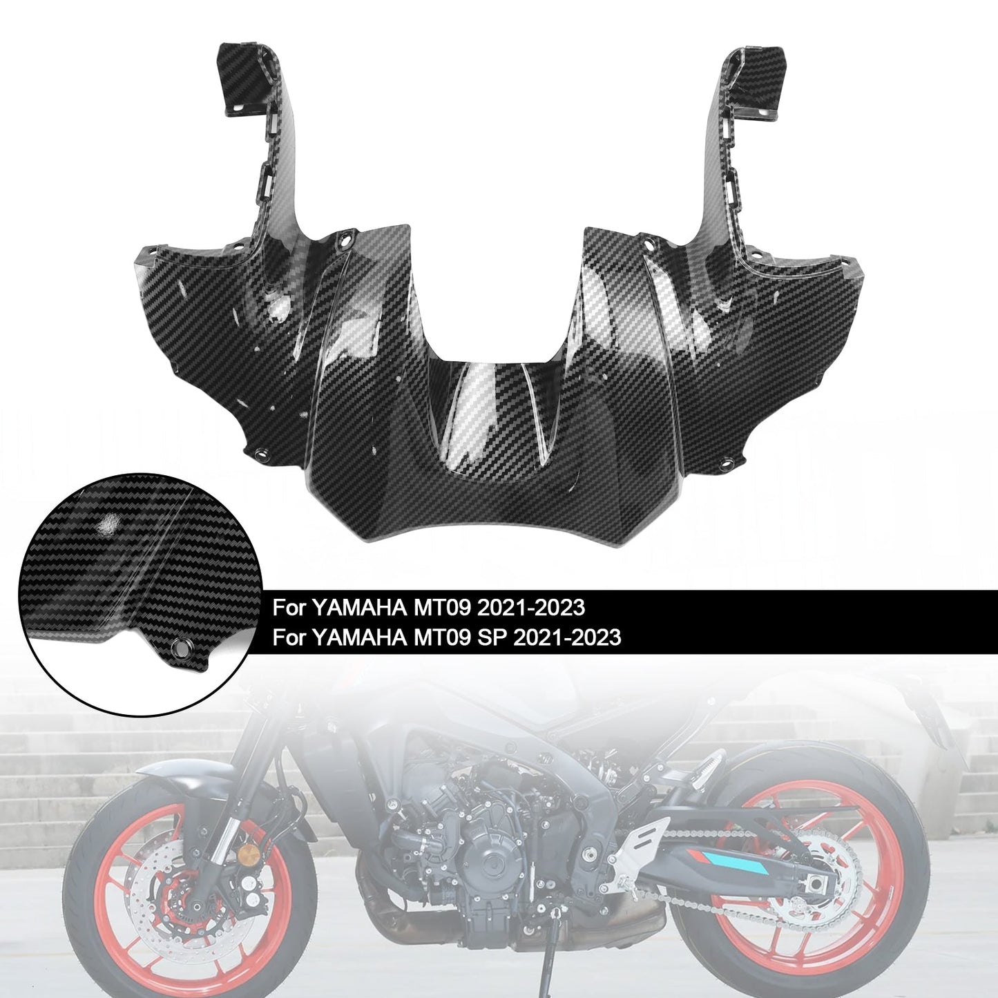 2021-2023 YAMAHA MT-09 MT09 SP Fronttank Airbox Abdeckung Verkleidung