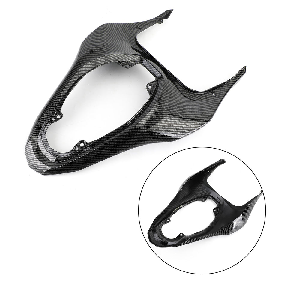 Motorrad Soziusabdeckung Sitzbezug Sitzkeil Abdeckung für Kawasaki Z900 2017-2024 Carbon