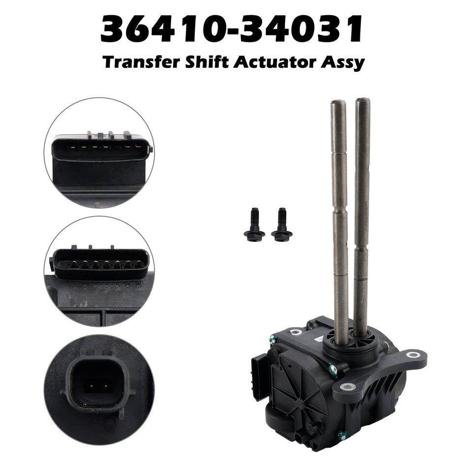 2007-2.014 Toyota Tundra 4.6L 5.7L Verteilergetriebe-Schaltaktuatorbaugruppe 36410-34031
