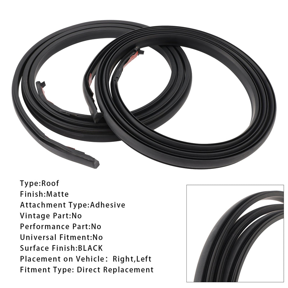 2001-2007 TOYOTA SEQUOIA 2 STÜCKE Dachleistenverkleidung 75551-0C030 75552-0C030