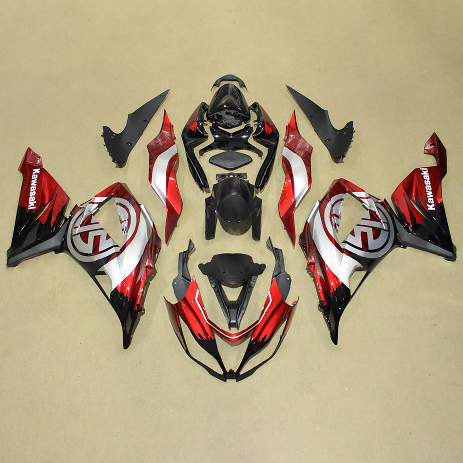 Verkleidungssatz aus ABS-Kunststoff, passend für Kawasaki ZX6R 636 (2013–2018)