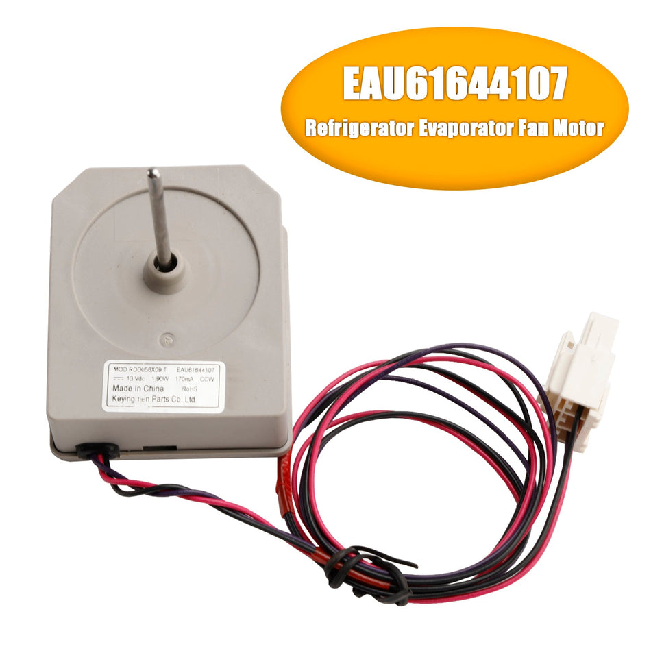 EAU61644107 Kühlschrank-Verdampferlüftermotor für LG Gefrierschrank RDD056X09 4681JB1029H