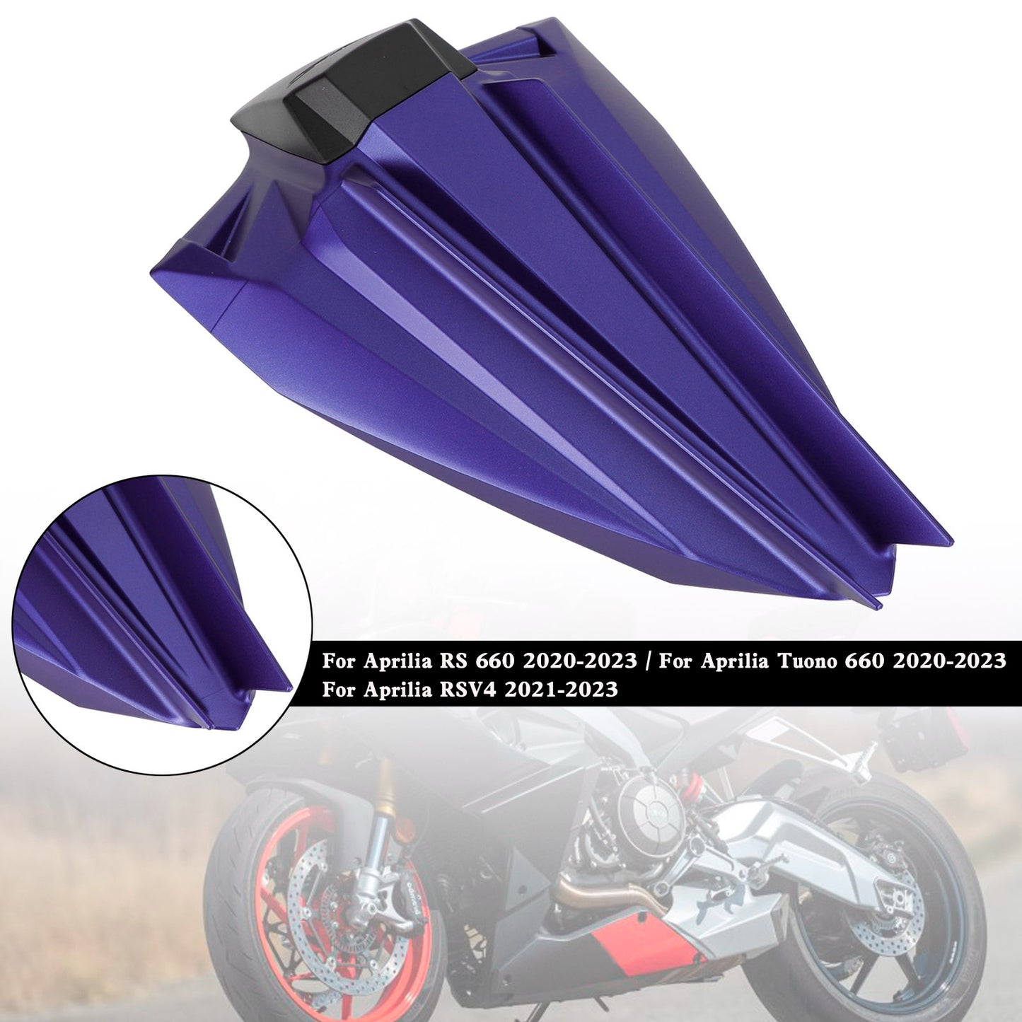 Capot de protection de siège arrière pour Aprilia RS 660 Tuono 660 RSV4 2020-2023