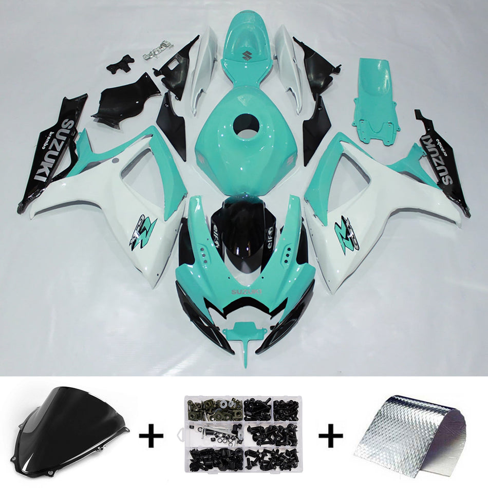 Verkleidungssatz aus ABS-Kunststoff für Suzuki GSXR 600/750 2006-2007 K6