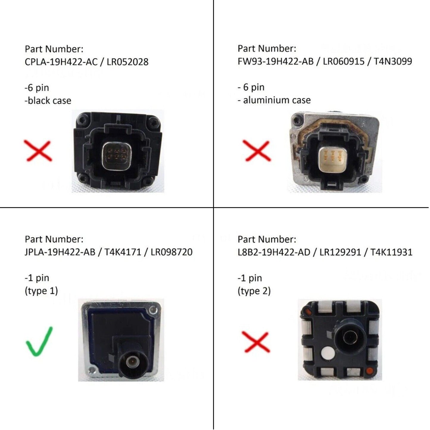 Stoßstange Heckklappe Spiegel Surround Kamera JPLA-19H422-AB Für Range Rover Jaguar