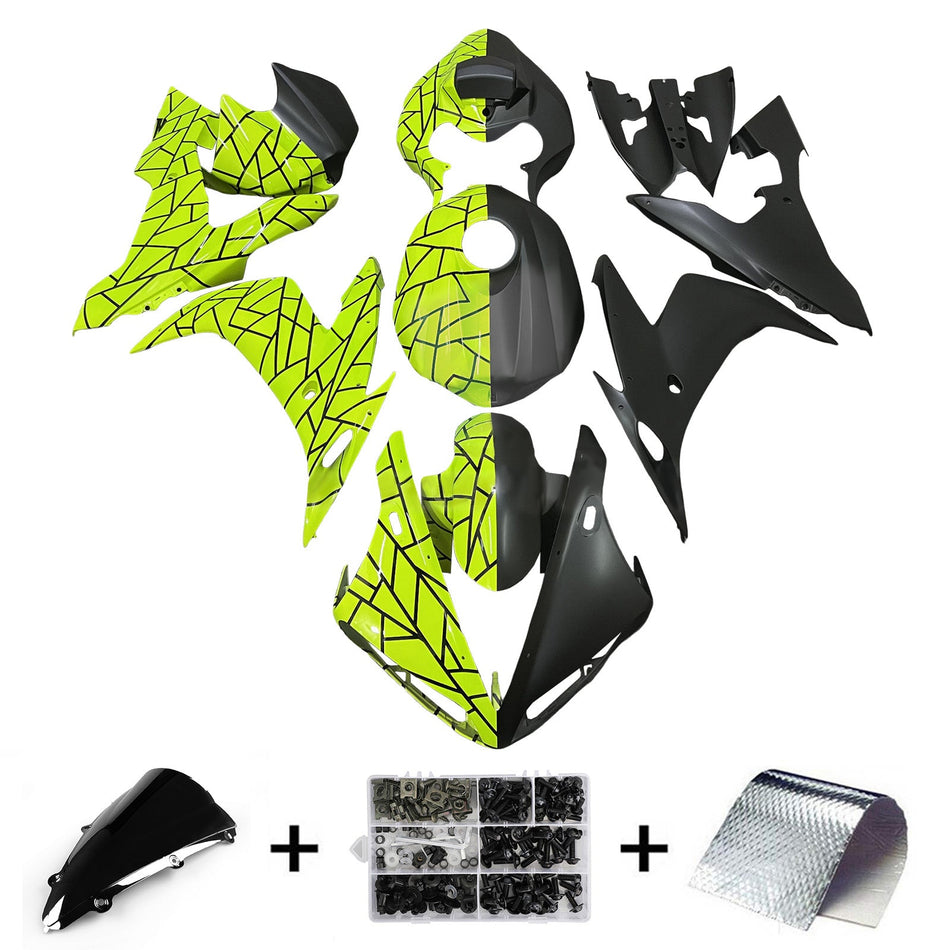 Injection Verkleidung Kit Karosserie Kunststoff ABS Für Yamaha YZFR1 YZF-R1 2004-2006