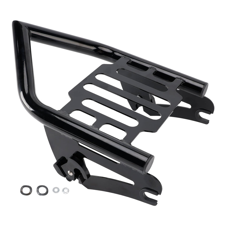 Abnehmbare Montage Gepäck Rack Schwarz Für Street Glide Road Sreet Glide 09-25
