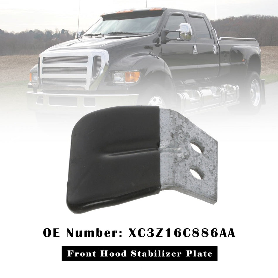 2000-2015 Ford F650 F750 Stabilisatorplatte für die vordere Motorhaube XC3Z16C886AA