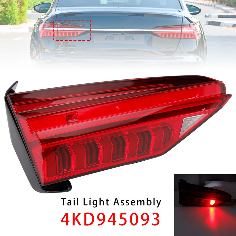 2019–2023 Für Audi A6 C8 Linke LED-Rückleuchte innen 4KD945093