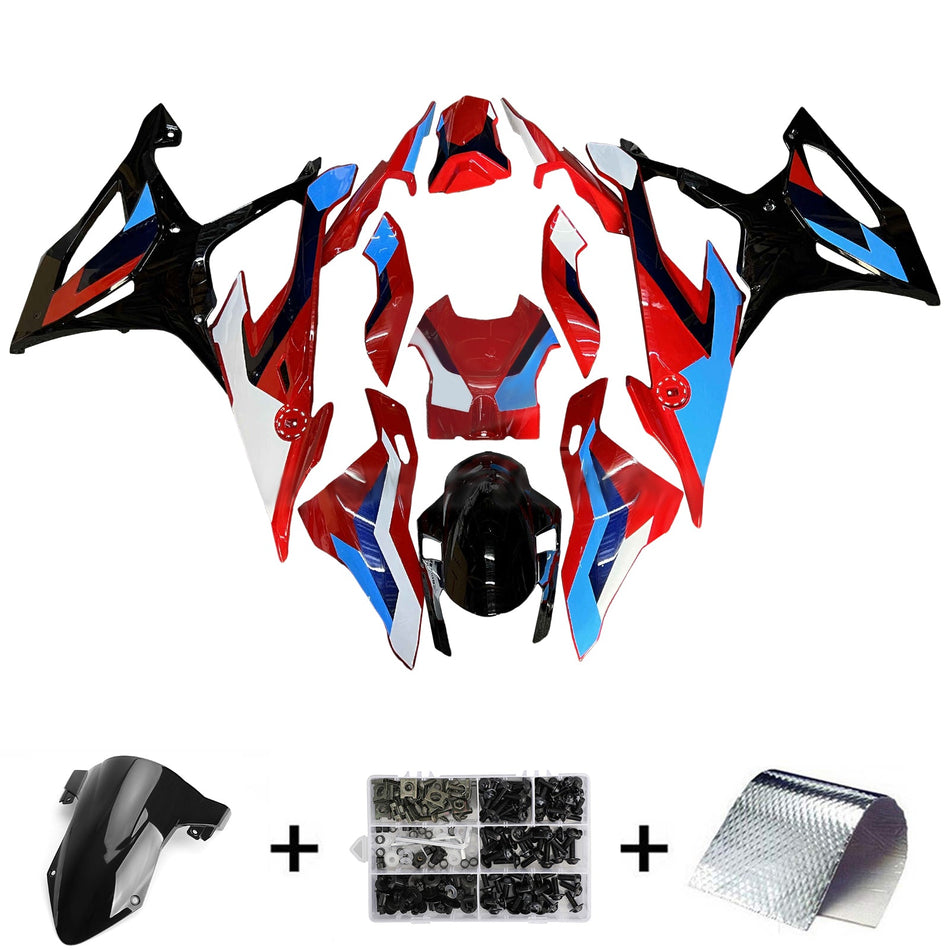 2019-2022 BMW M1000RR S1000RR Einspritzverkleidungssatz Karosserie Kunststoff ABS