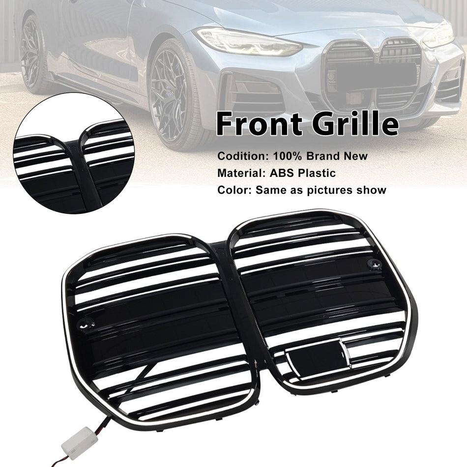 Frontstoßstangengrill im M4-Stil für BMW 4er G22, G23 und G82 mit ACC (2020–2025)