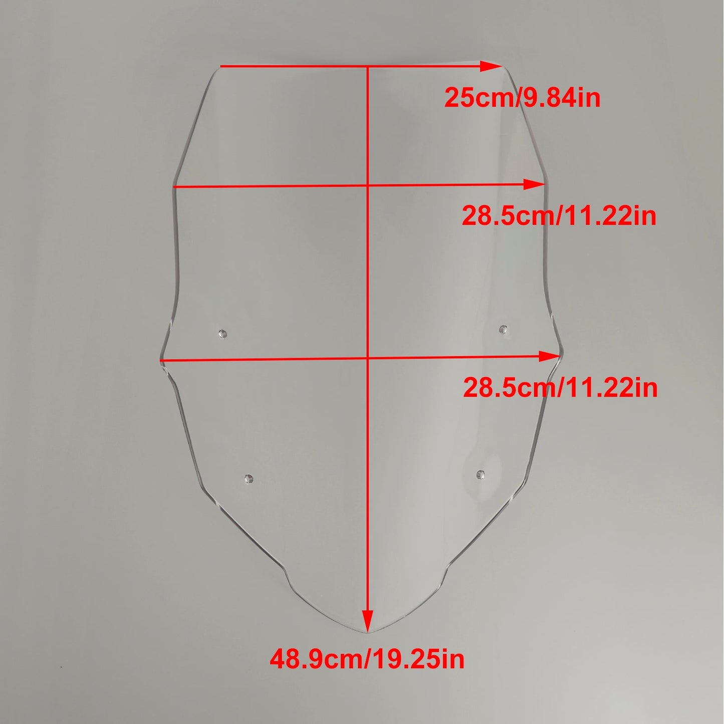 2023- Honda XL750 Transalp ABS Motorrad Windschutzscheibe Windschutz