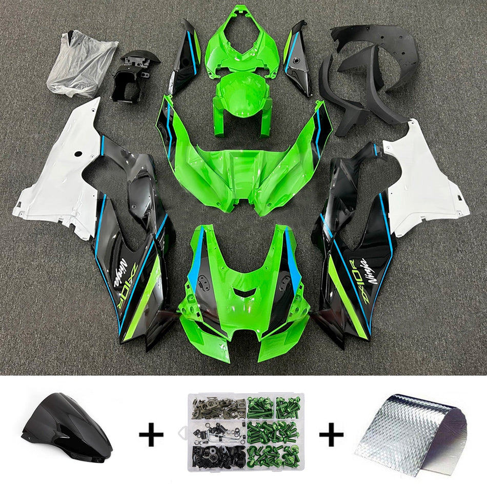 Verkleidungssatz aus ABS-Kunststoff, passend für Kawasaki ZX-10R und ZX-10RR (2021–2025)