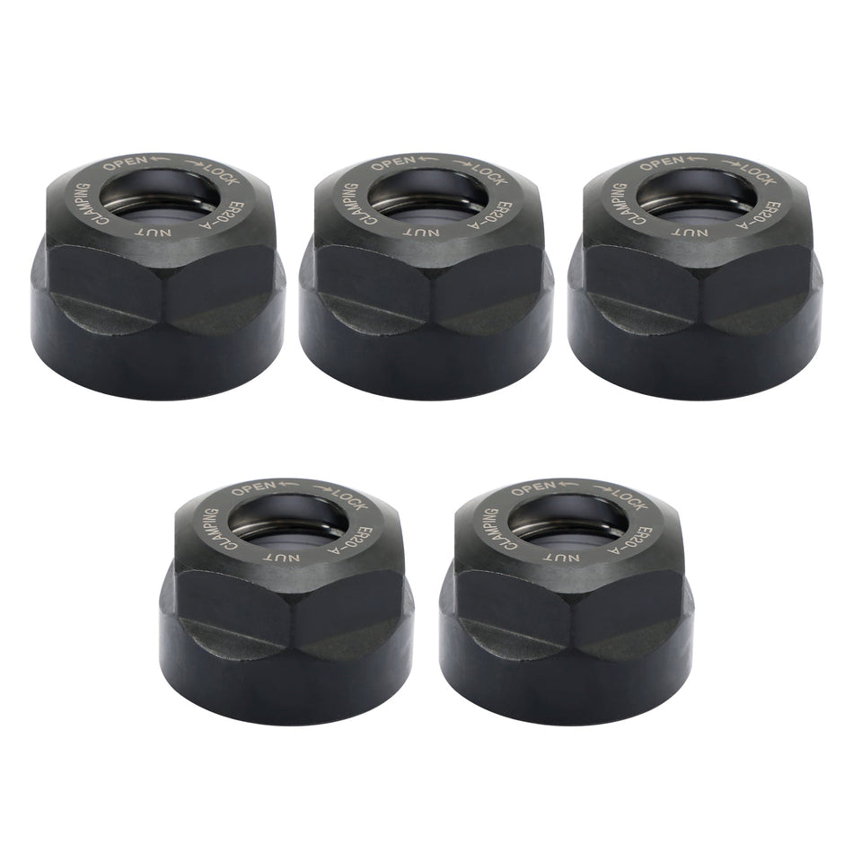 5 Stücke ER20-A Typ Spannzange Spannmutter Spannfutterhalter CNC Fr?sen Drehmaschine Werkzeughalter