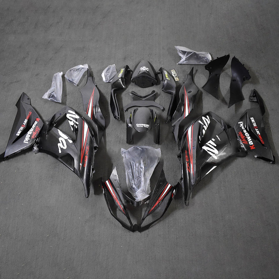 Verkleidungssatz aus ABS-Kunststoff, passend für Kawasaki ZX6R 636 (2013–2018)