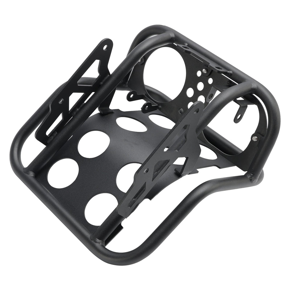 2020-2023 Honda CT125 Hunter Cub Schwarz Front Rack Doppelscheinwerfer Kit
