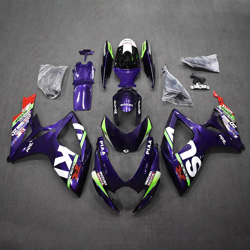 Verkleidungssatz aus ABS-Kunststoff für Suzuki GSXR 600/750 2006-2007 K6