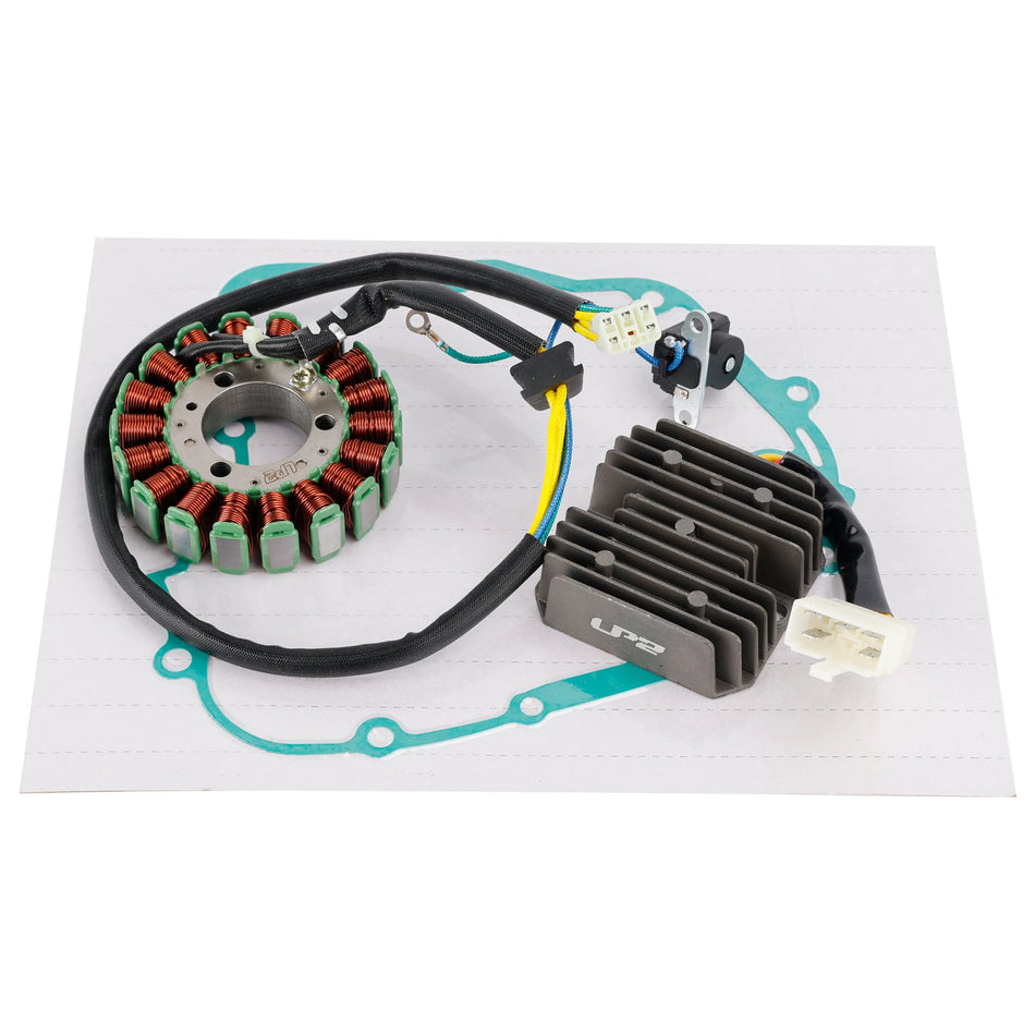 2018-2024 für Polaris Phoenix 200 MD Magneto-Stator &amp; Regler-Gleichrichter mit Dichtung 0454947