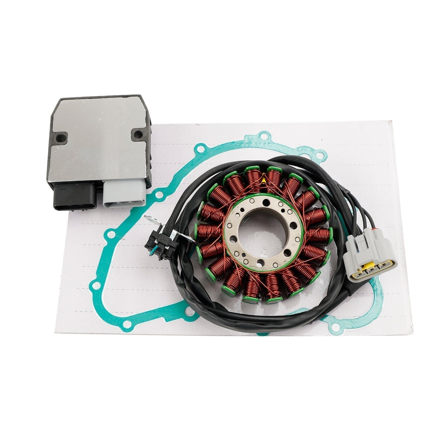 2010-2020 Tiger 800 XRX 18-poliger Magnetspulenstator + Spannungsregler + Dichtungsbaugruppe