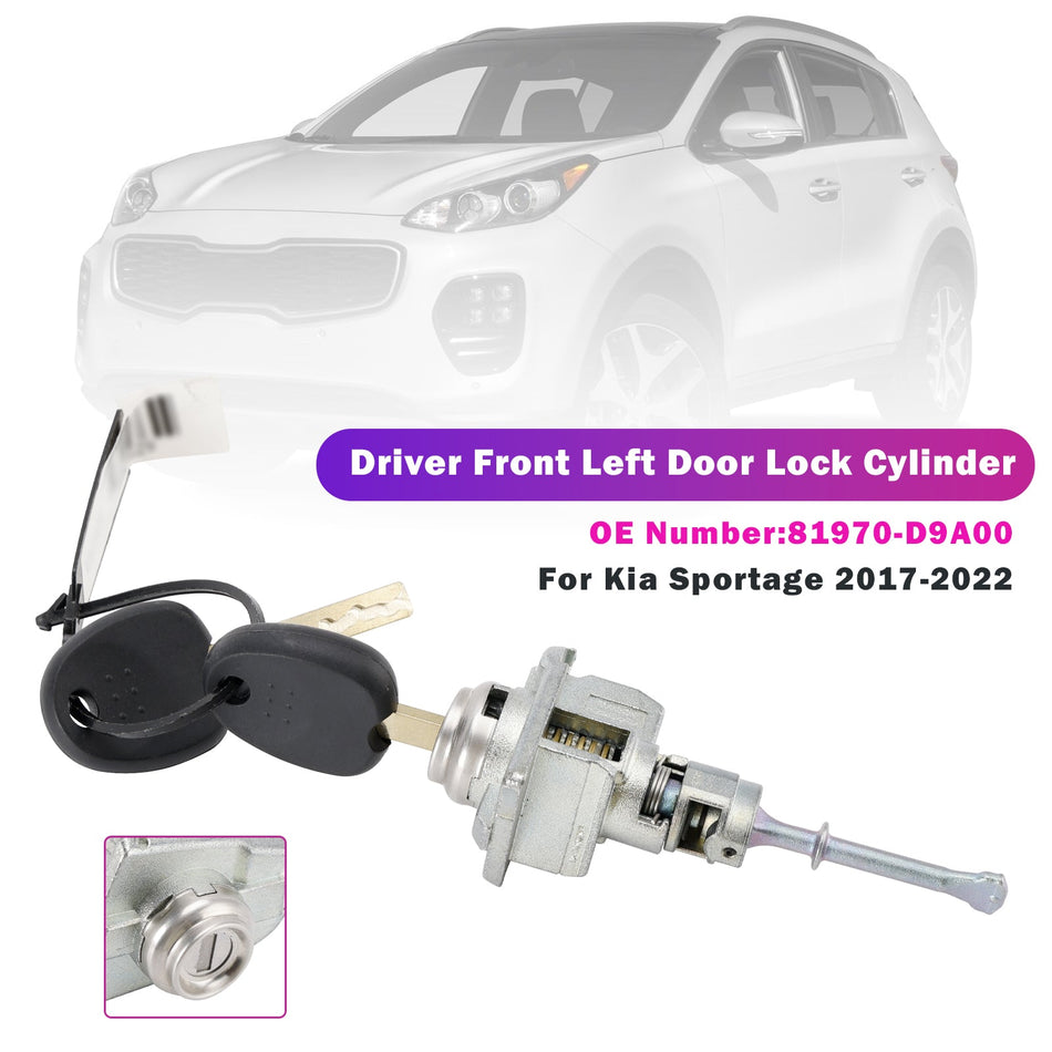 Türschlosszylinder vorne links für Fahrerseite (2017–2022) Kia Sportage 81970-D9A00