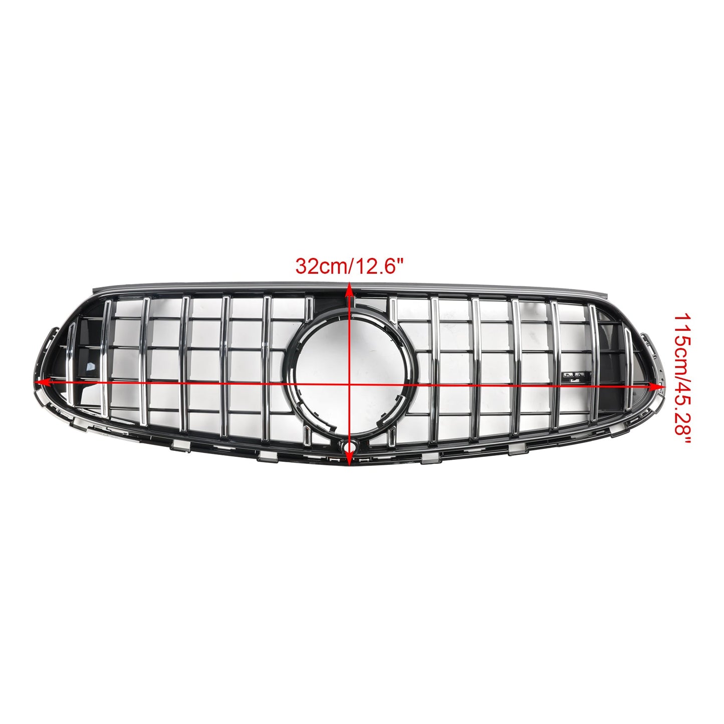 2022–2024 Mercedes GLC X254 C254 mit AMG-Line Frontstoßstangen-Obergrill